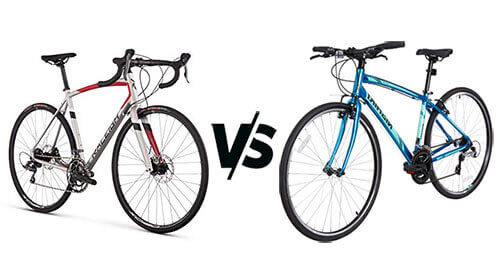 Road Bike VS Hybrid Bike